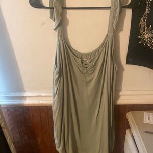 Torrid size 3 green tank top